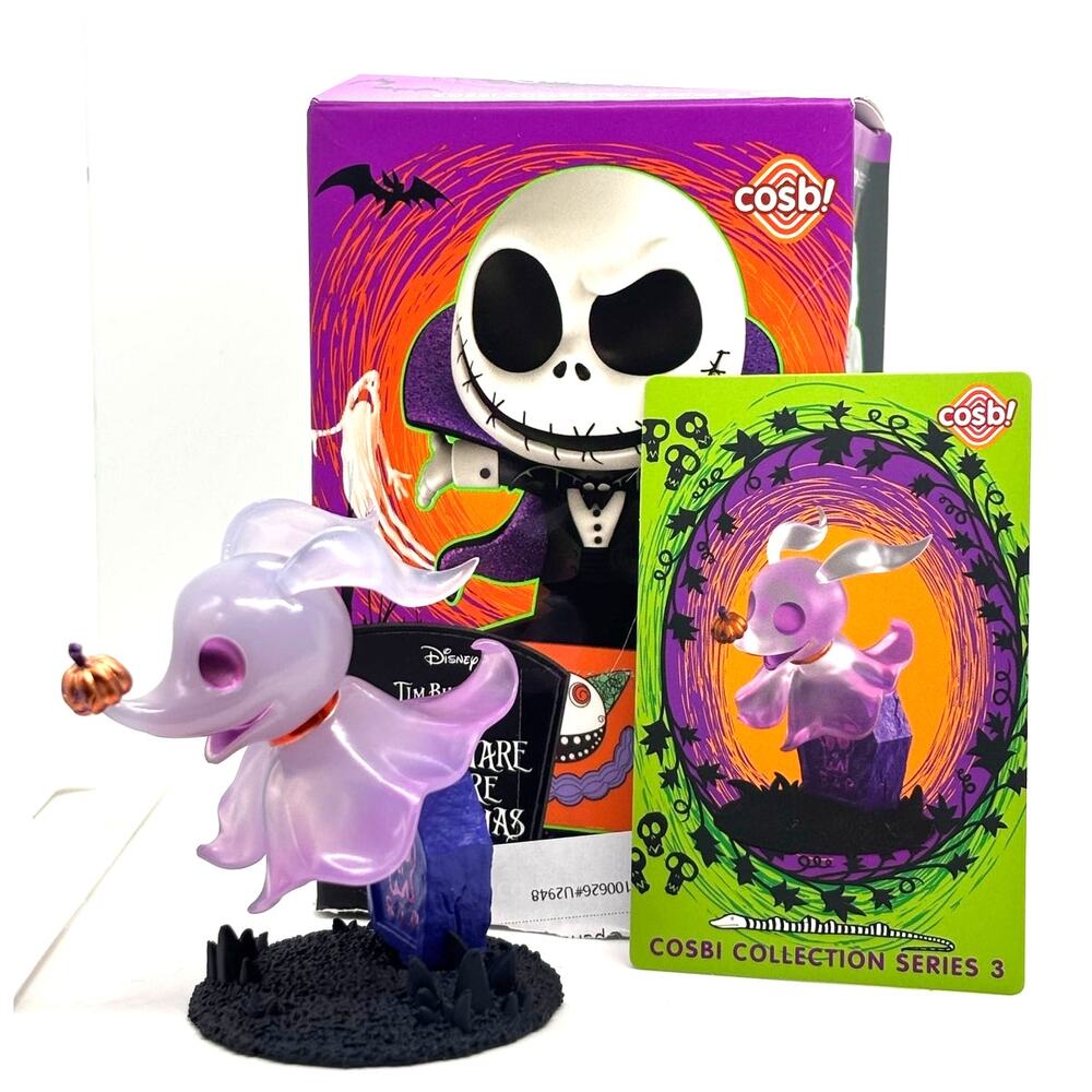 Disney x Cosbi x Nightmare Before Christmas Collectible Figure - Zero, New